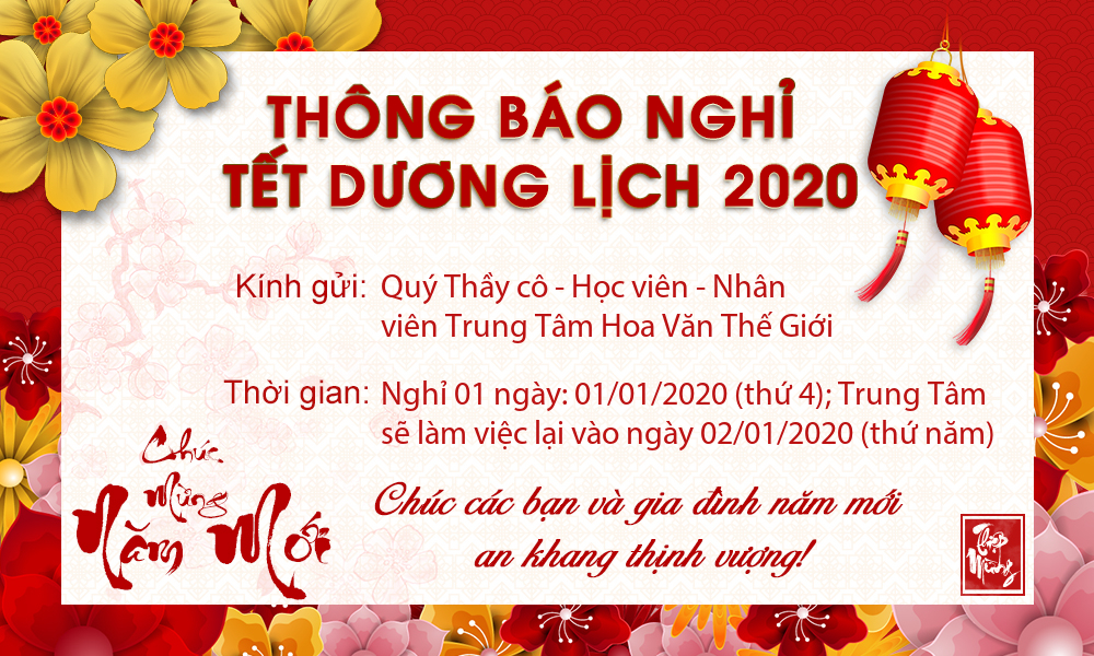 HVTG LICH NGHI TET DUONG LICH 2020